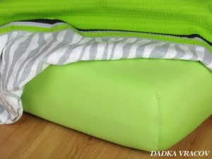 Prostěradlo jersey - kiwi